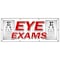 Signmission EYE EXAMS BANNER SIGN optometrist optician glasses prescription lens B-96 Eye Exams - alternate 1